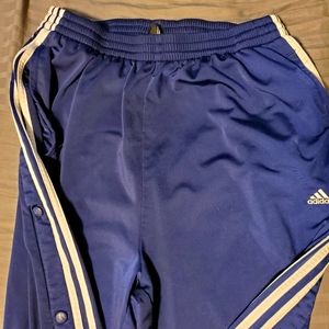 Adidas Track Pants Snap Side